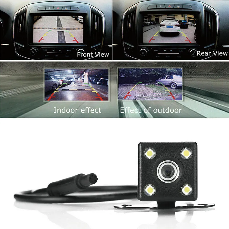 1080P Rear View Reversing Mirror | 4.3'' | Front And Rear DVR | Car Dash Camera | Dual Lens