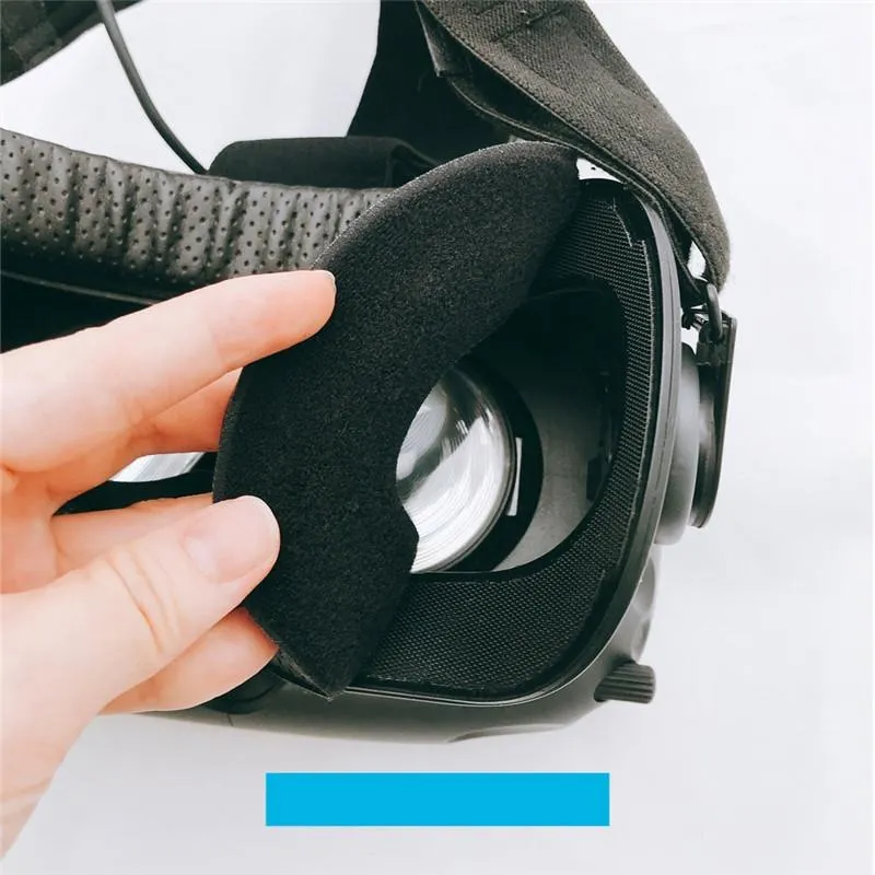 2-pack Leather Eye Masks for HTC Vive VR Headset | Thin 1.5Cm