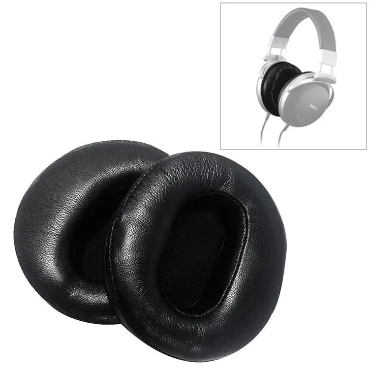 2-pack Replacement Earpads for Denon Headphones - Leather Cushions