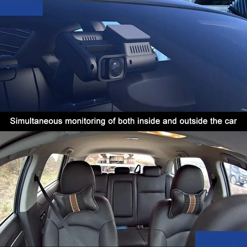 360-degree Panoramic Dual-lens Hd Driving Recorder with Wifi and Night Vision