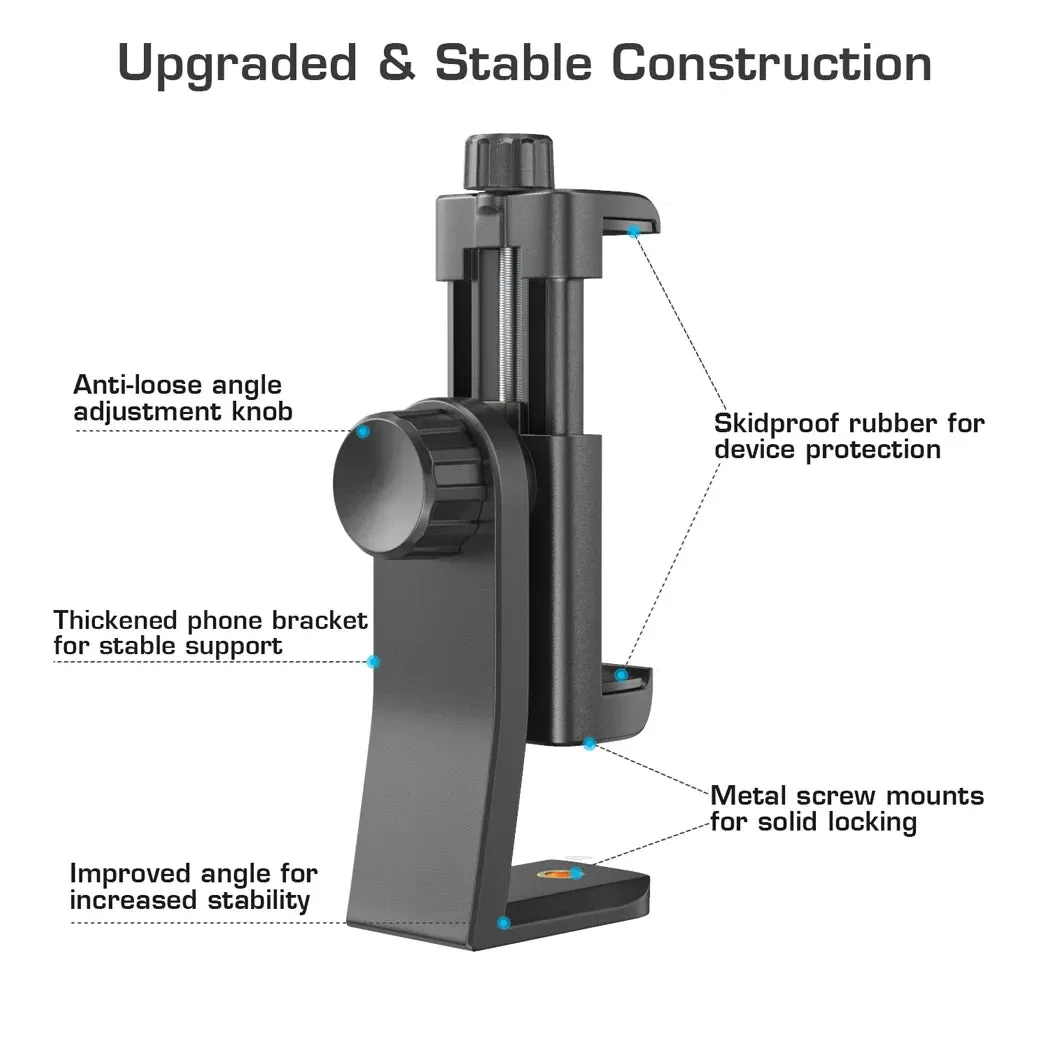 360 Rotating Phone Holder Cold Shoe