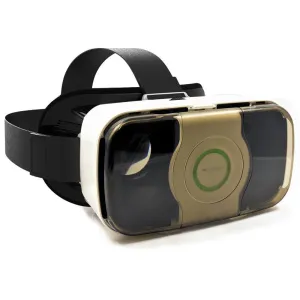 3D VR Box Headset Kit Virtual Reality Glasses Movies & Games Gold by Modes