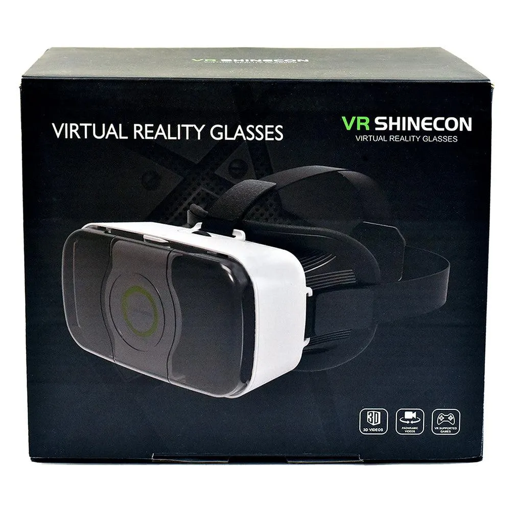 3D VR Box Headset Kit Virtual Reality Glasses Movies & Games Gold by Modes