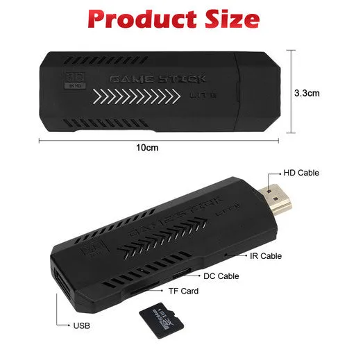 40,000  HD HDMI Retro Video Game Console | Pre-Loaded | 2 Wireless Controllers