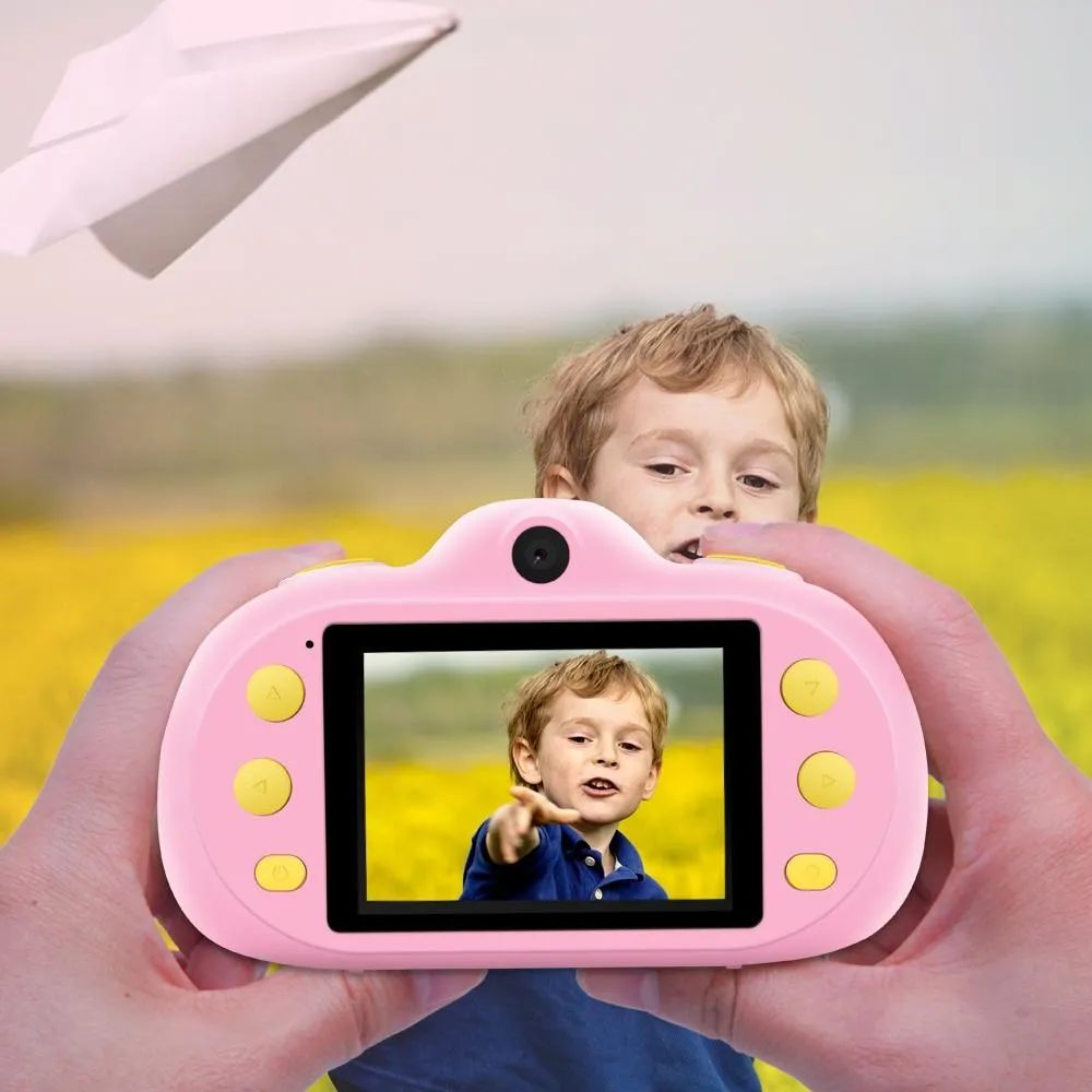 8mp Dual-lens Children Camera with 2.4 Screen Supports 32gb Tf Card