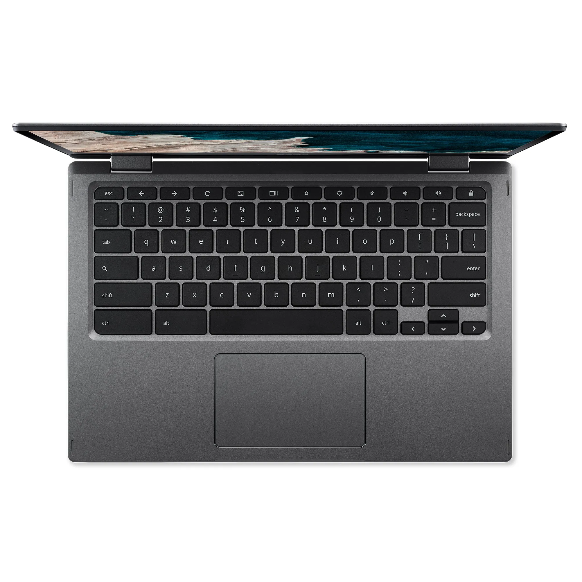 Acer Spin - 13.3" Chromebook Qualcomm Kryo 468 2.1GHz 4GB RAM 64GB FLASH Chrome - Refurbished - Steel Gray