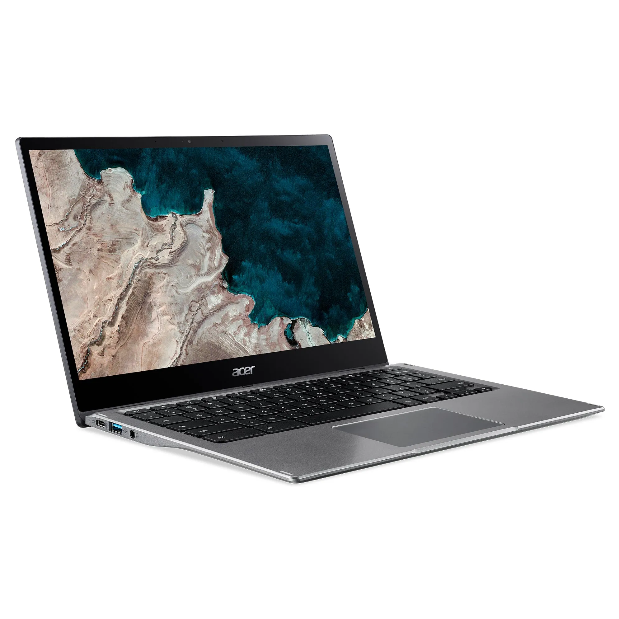 Acer Spin - 13.3" Chromebook Qualcomm Kryo 468 2.1GHz 4GB RAM 64GB FLASH Chrome - Refurbished - Steel Gray