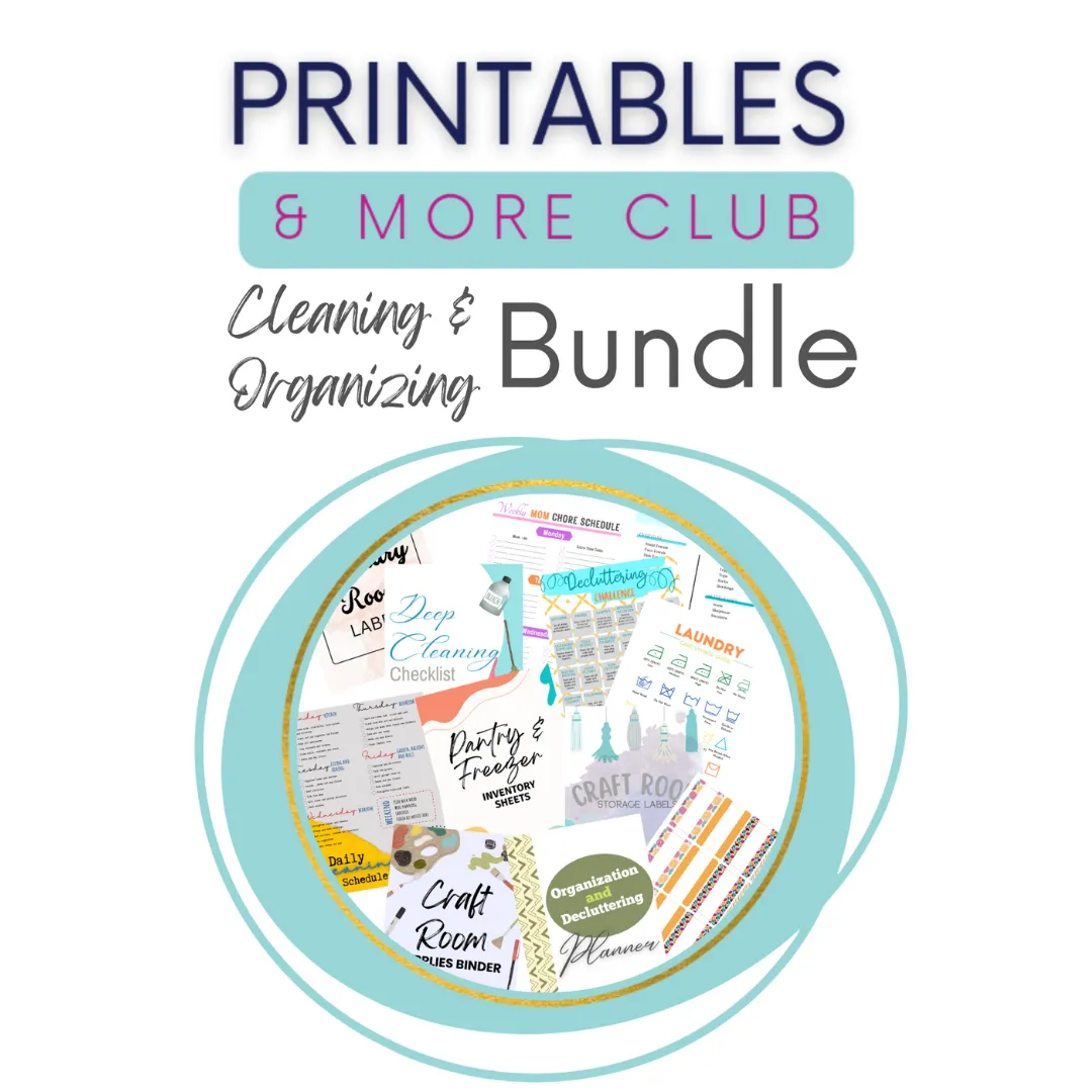 Cleaning & Organizing Bundle
