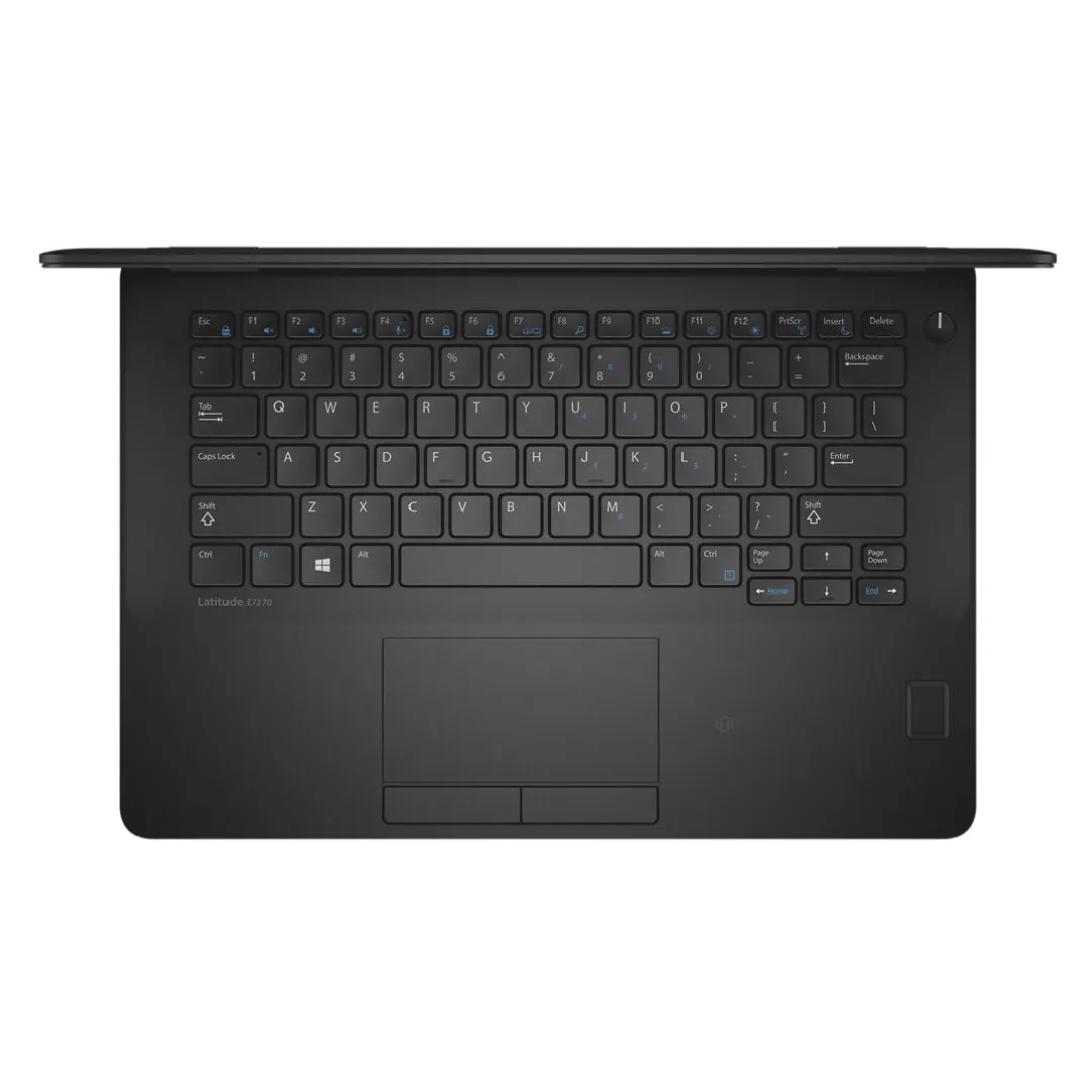 Dell Latitude E7270, 12.5", Intel Core i7-6600U, 2.60GHz, 16GB RAM, 256GB SSD, Windows 10 Pro - Grade A Refurbished