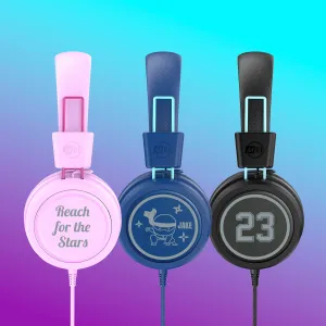Design Your Own: KidJamz KJ55 LED-Backlit Kids Headphones with USB-C