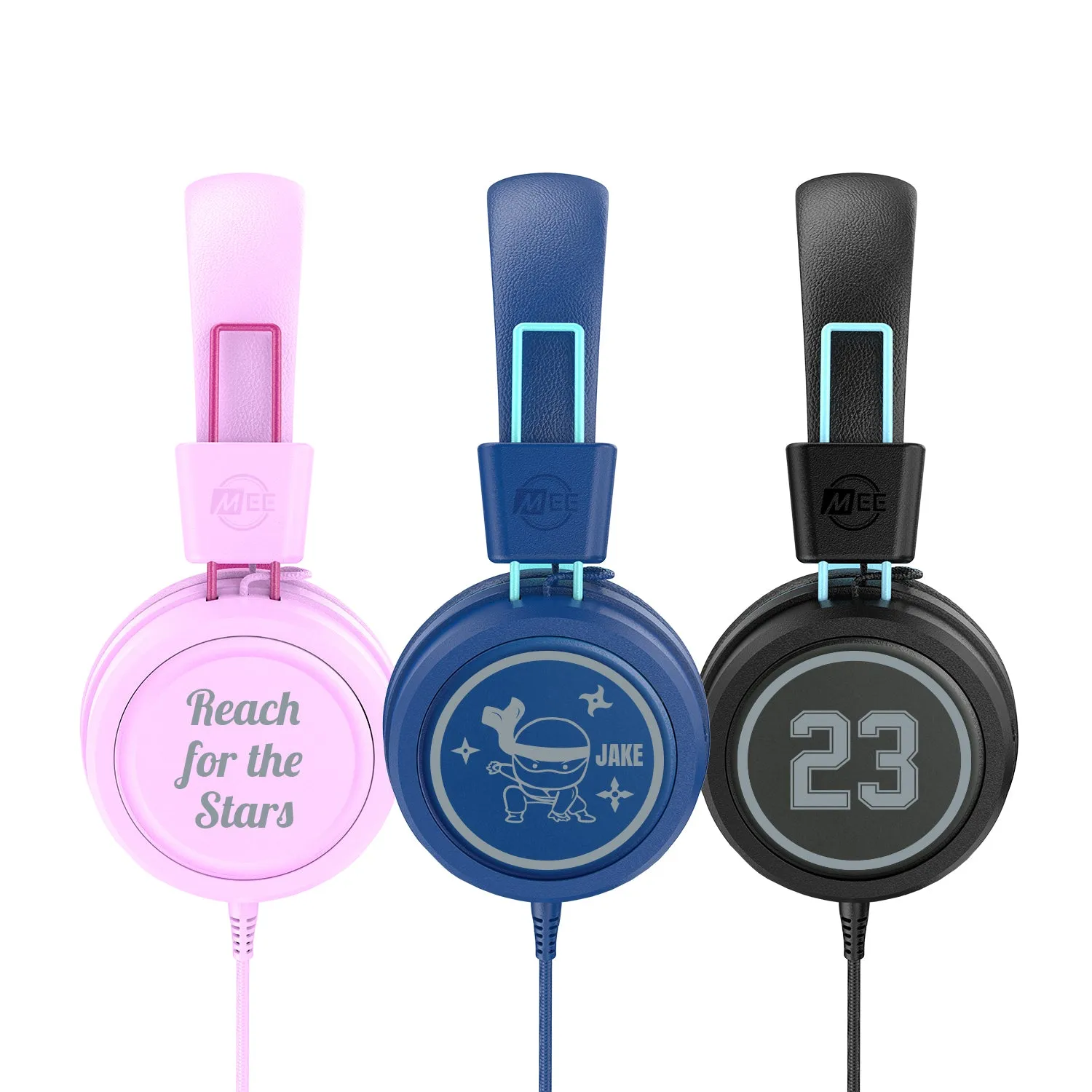 Design Your Own: KidJamz KJ55 LED-Backlit Kids Headphones with USB-C