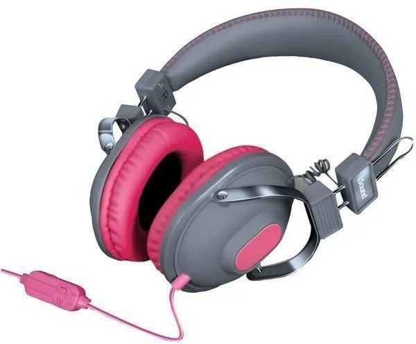 DREAMGEAR DGHM-5520 HM-260 Headphones with Microphone (Pink)
