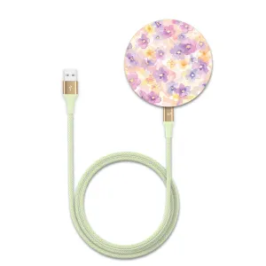 Flowering Thoughts - Bamboo Wireless Charger