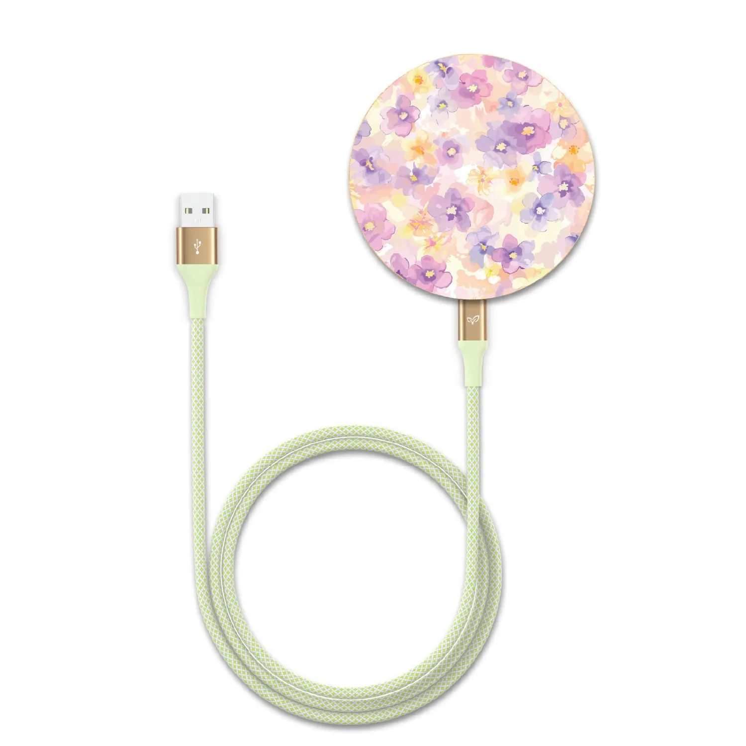 Flowering Thoughts - Bamboo Wireless Charger