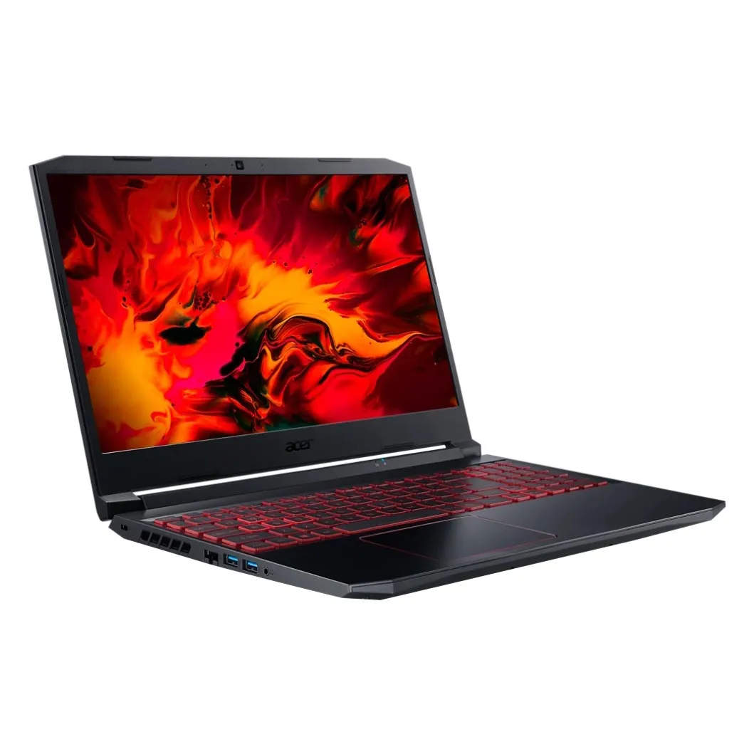 Gaming laptop Acer Nitro 5 15.6'', 8 GB/256 GB, Core i5-11400H, GTX 1650, black, English keyboard