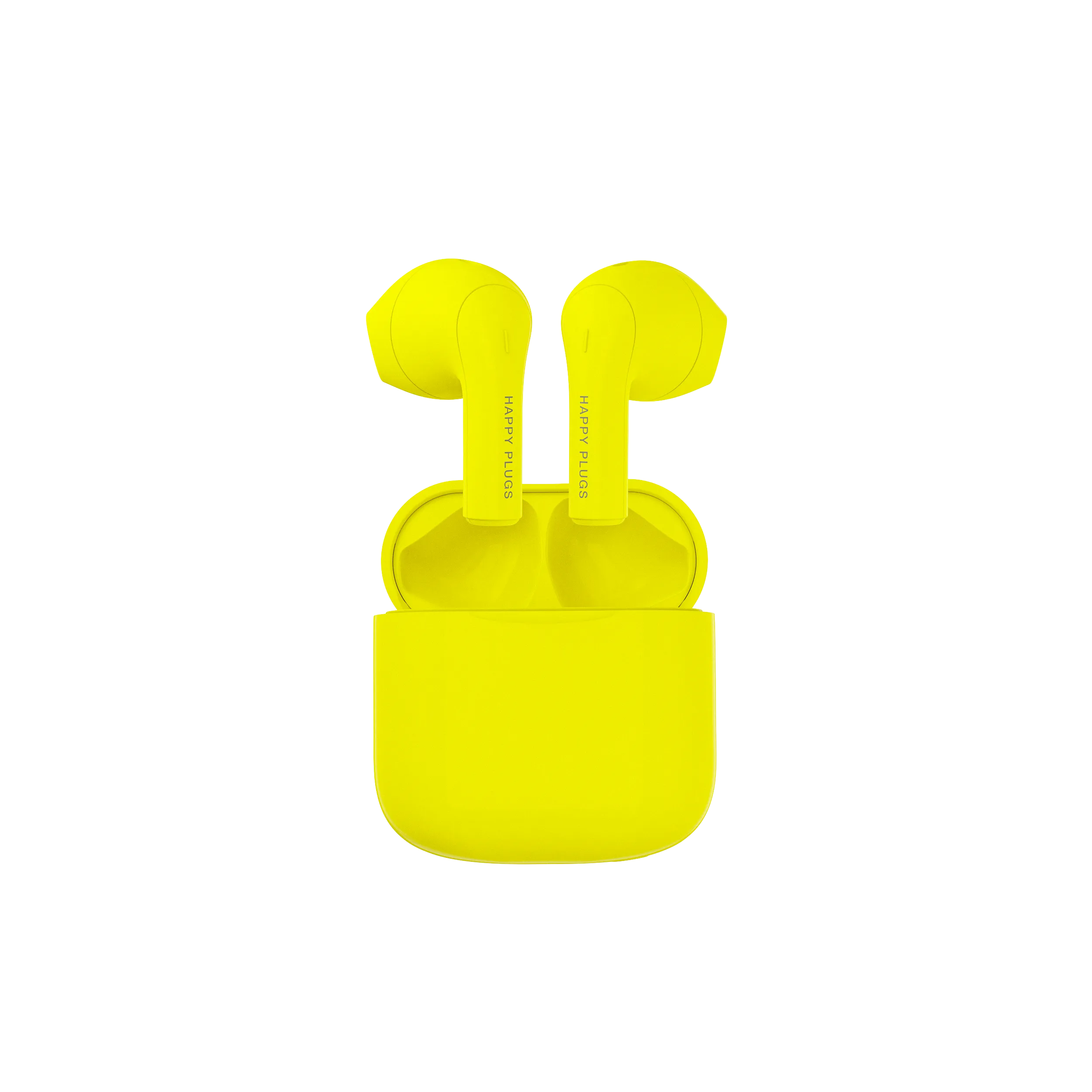 HAPPY PLUGS Joy True Wireless Headphones - Neon Yellow