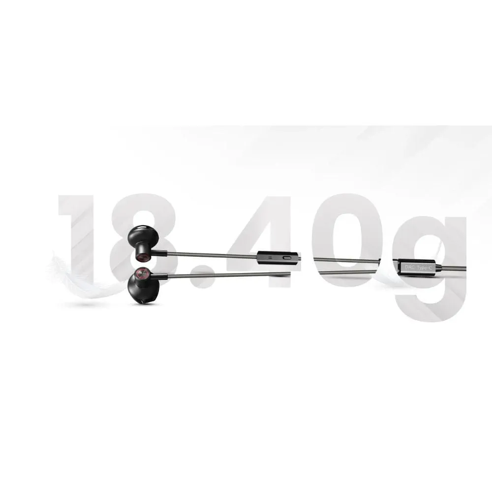 HiFuture Mi5 Hi-Res Audio Wired Headphone with Type-C Jack - HEM5
