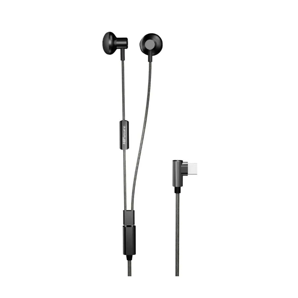 HiFuture Mi5 Hi-Res Audio Wired Headphone with Type-C Jack - HEM5