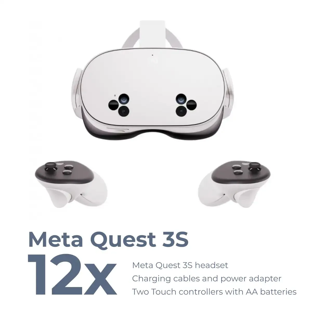 K-12 VR Kit for Classroom | 12 Students | Quest 3S 128GB | 3-year Warranty