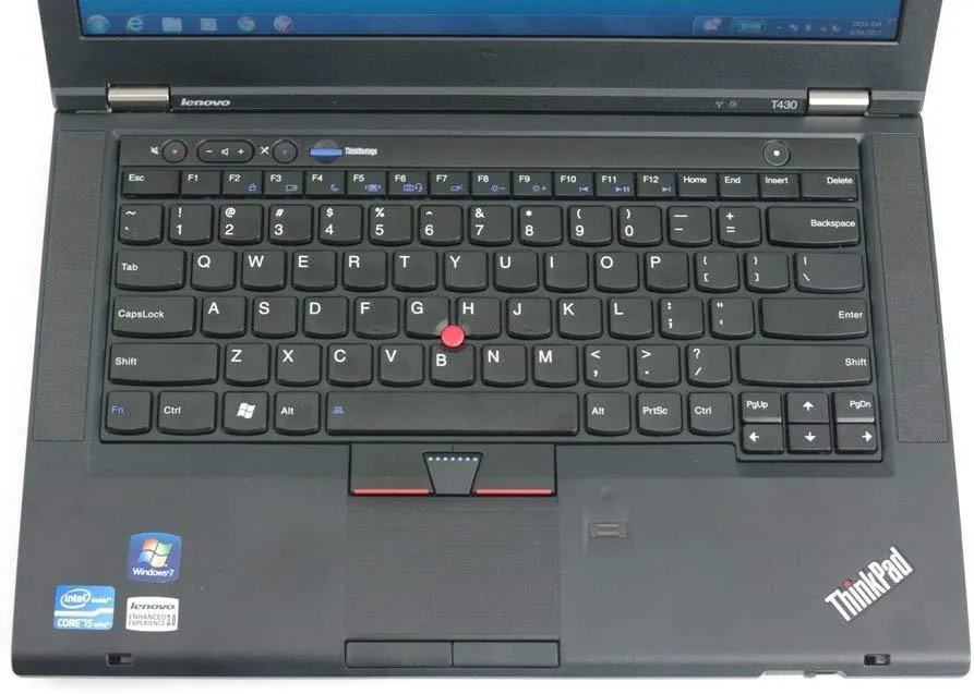 Lenovo T430s Laptop, I7-3520M CPU @ 2.5GHZ, 256ssd HDD, 8GB DDR3 RAM, DVD,  Win 10 Pro - REFURBISHED