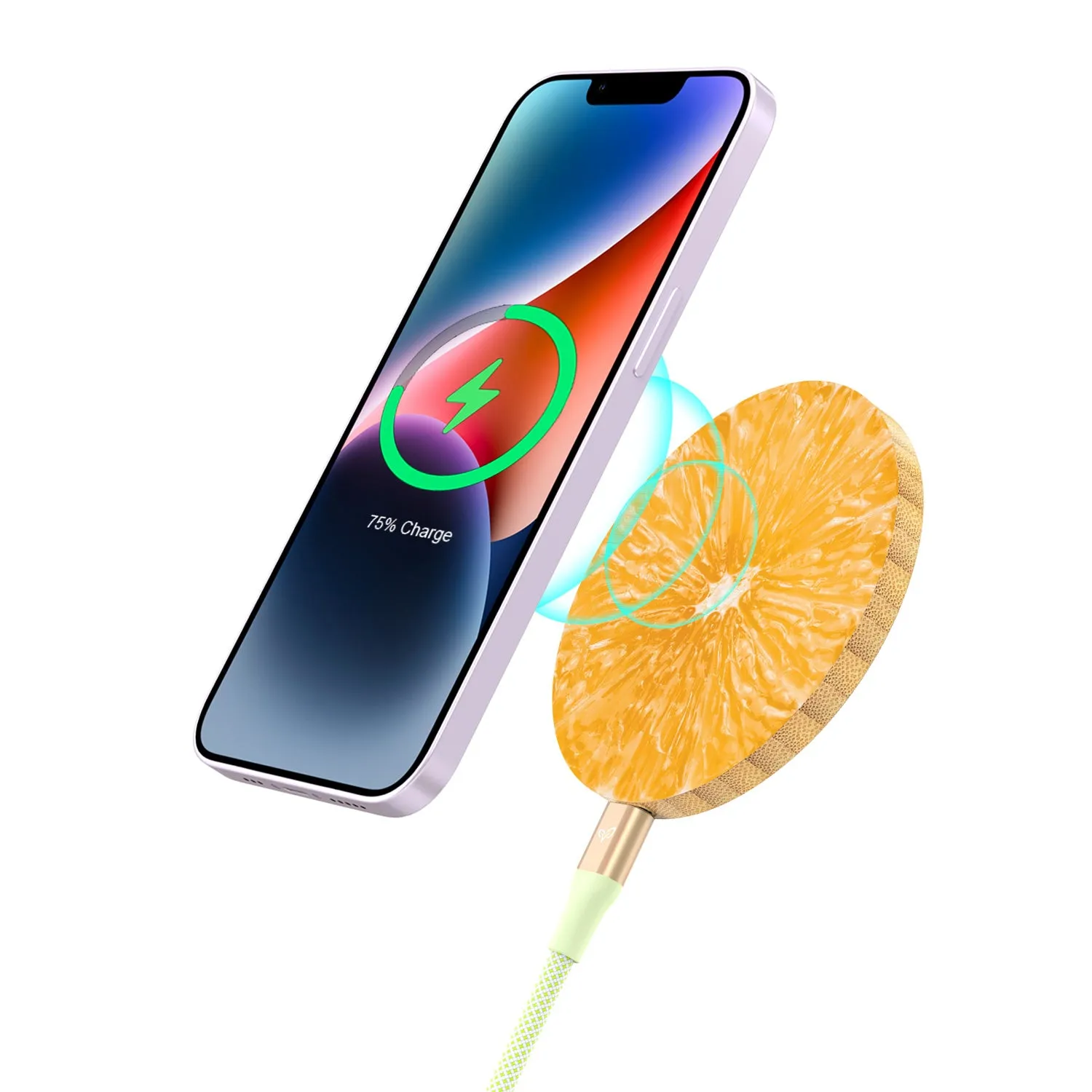 Main Squeeze - Bamboo Wireless Charger