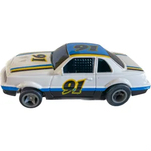 Rokar Generic NASCAR White/Blue/Yellow with Lights | 13016B |  Life-Like 