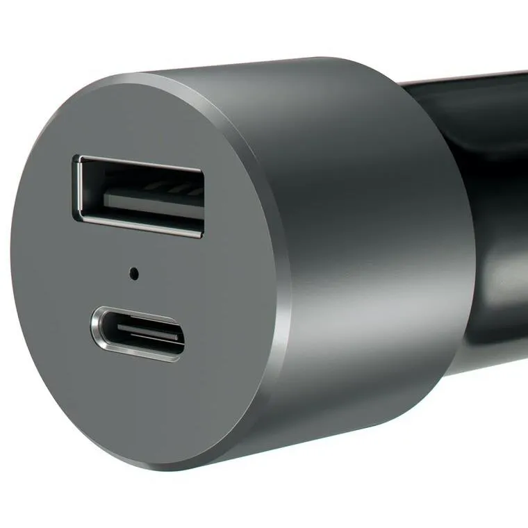 Satechi 72W USB-C and USB-A Car Charger (Space Grey)