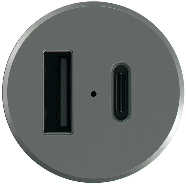 Satechi 72W USB-C and USB-A Car Charger (Space Grey)