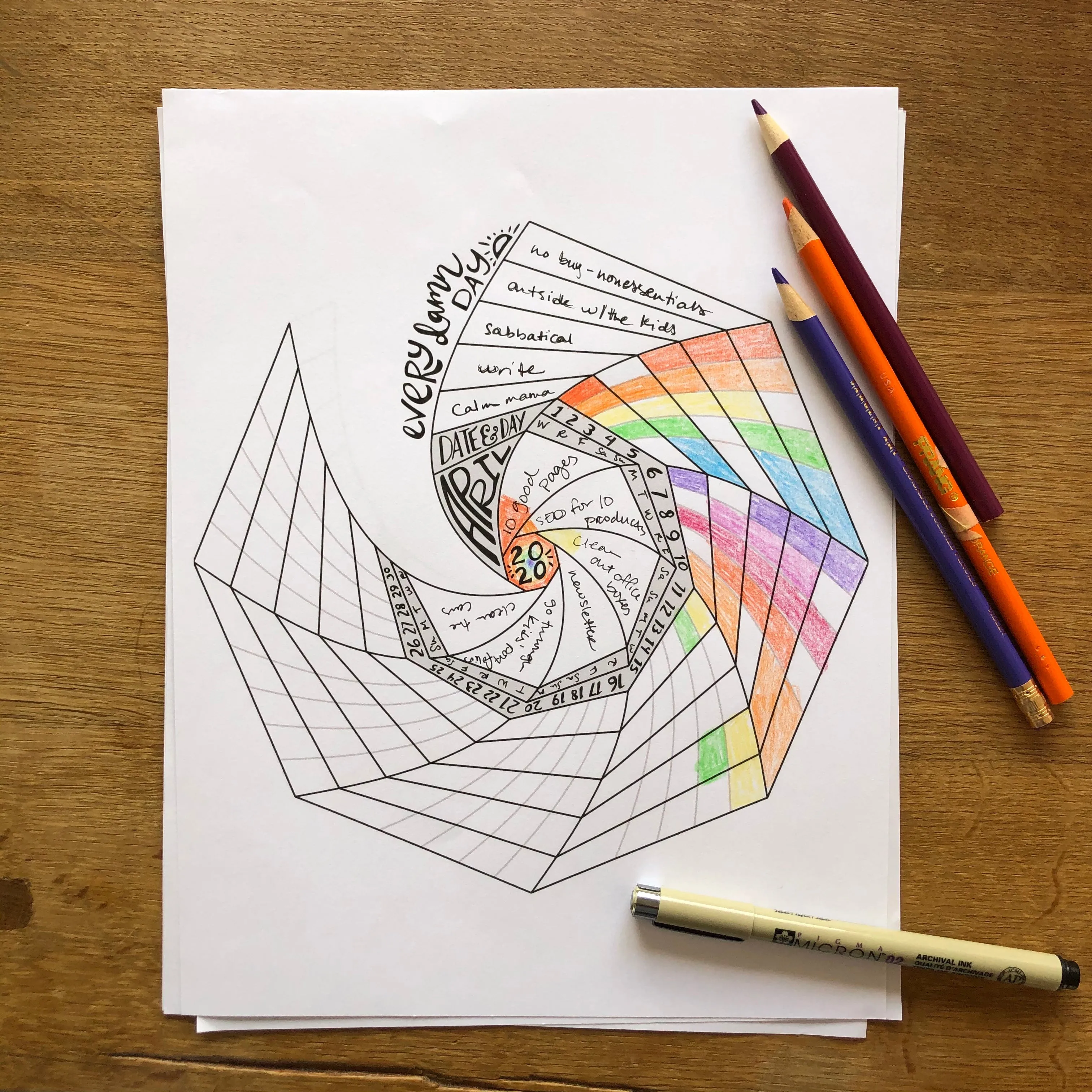 Spiral Habit Trackers