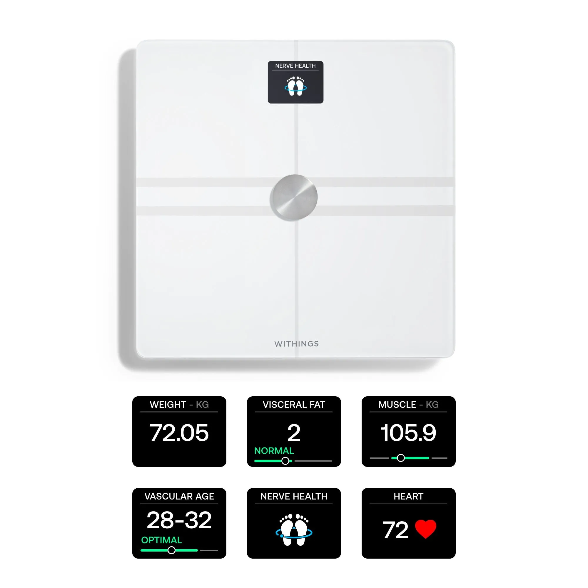 Withings Body Comp Scale White